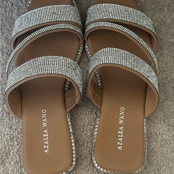 Stylish Rhinestone Sandals - Picture 3 of 5